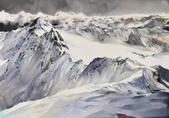 Punta Pedranzini (Valfurva): Alpine watercolour by Silvia De Bastiani, 2025