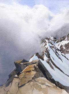 Dittico di Silvia De Bastiani: Pizzo Paradisino, 31 x 21 cm ciascuno