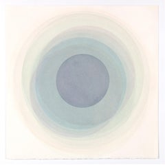 Coaxist MA2219 - Soft pastel color abstract geometric circle watercolor on paper