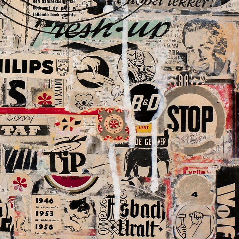 Deb Waterman Target street art urban landscape with boy and vintage