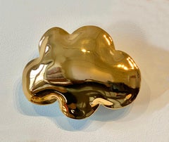 Happy Days, 1 gold porcelain cloud, medium size