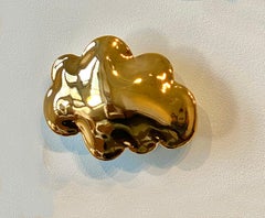 Happy Days, 1 gold porcelain cloud, small size