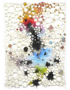 Abstract Geometric Drawings and Watercolor Paintings