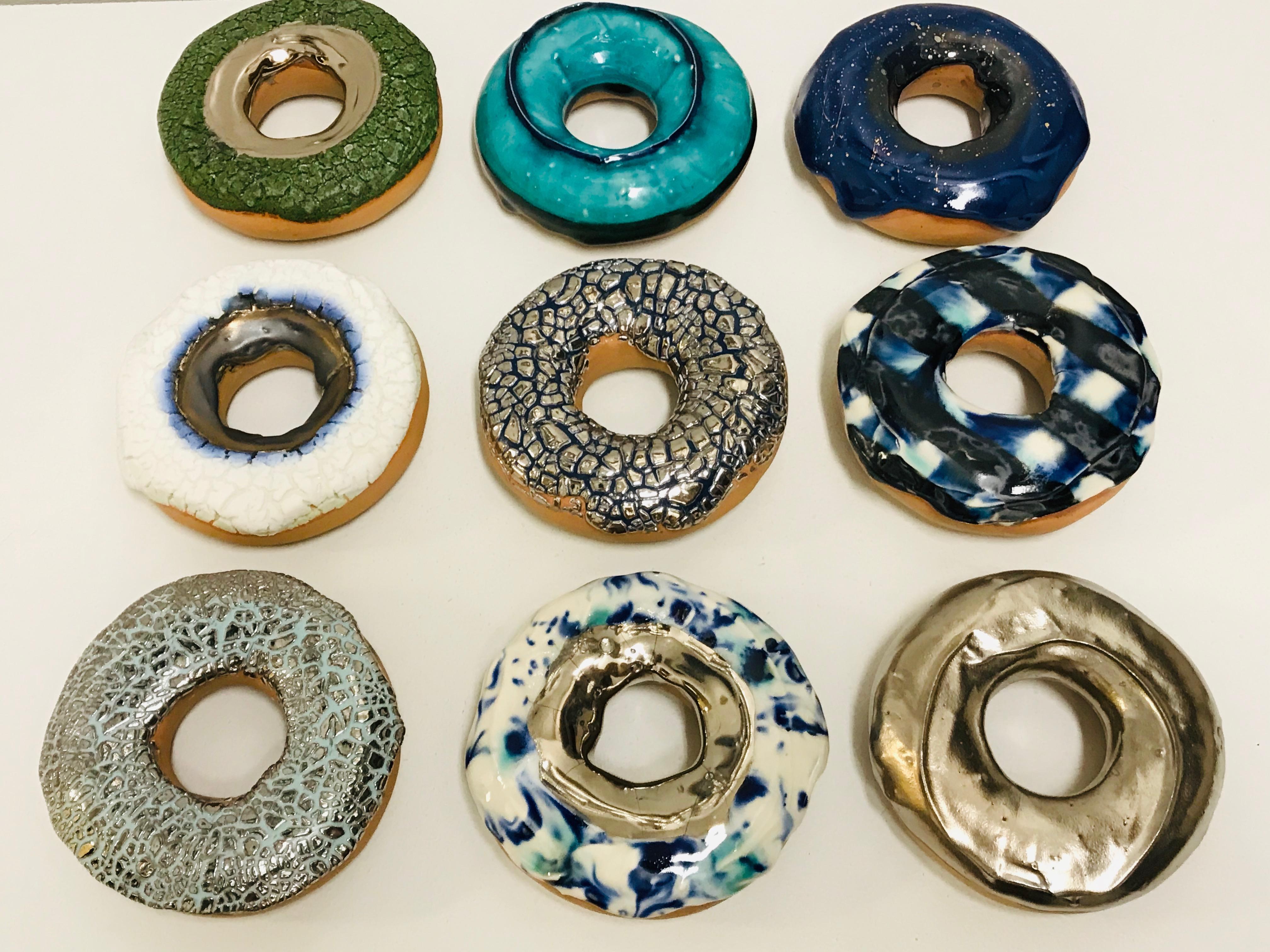 Unique, Hand Made, Porcelain and glaze.
Wall installation possible.
Stepanka Summer is a porcelain artist who blends art, design, and personal imageries from her childhood, inviting the viewer to take a deeper look at familiar encounters as she