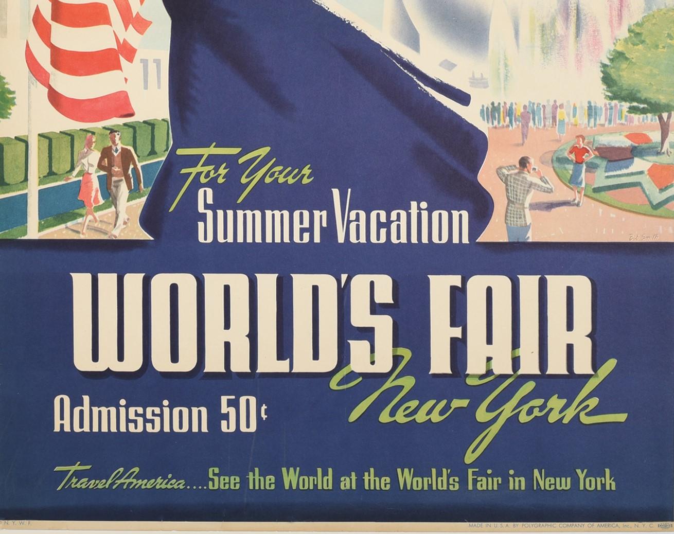 1939 world's fair poster