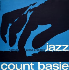 Original Vintage Poster Jazz Music Concert Count Basie Miles Davis Stan Getz ...