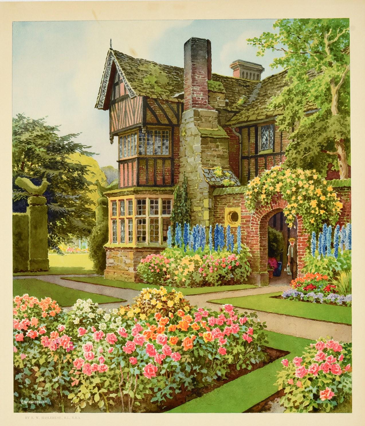vintage garden poster