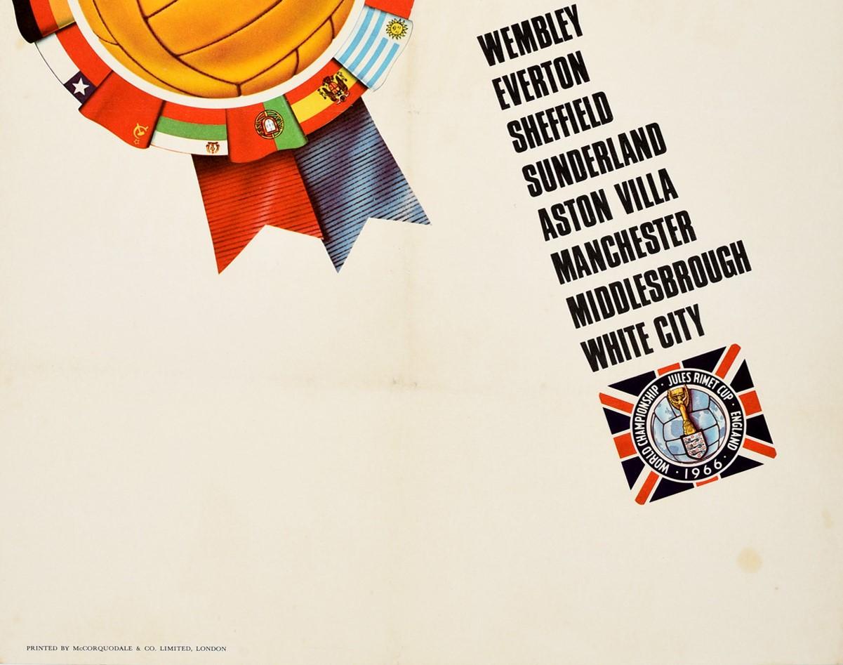 1966 world cup poster