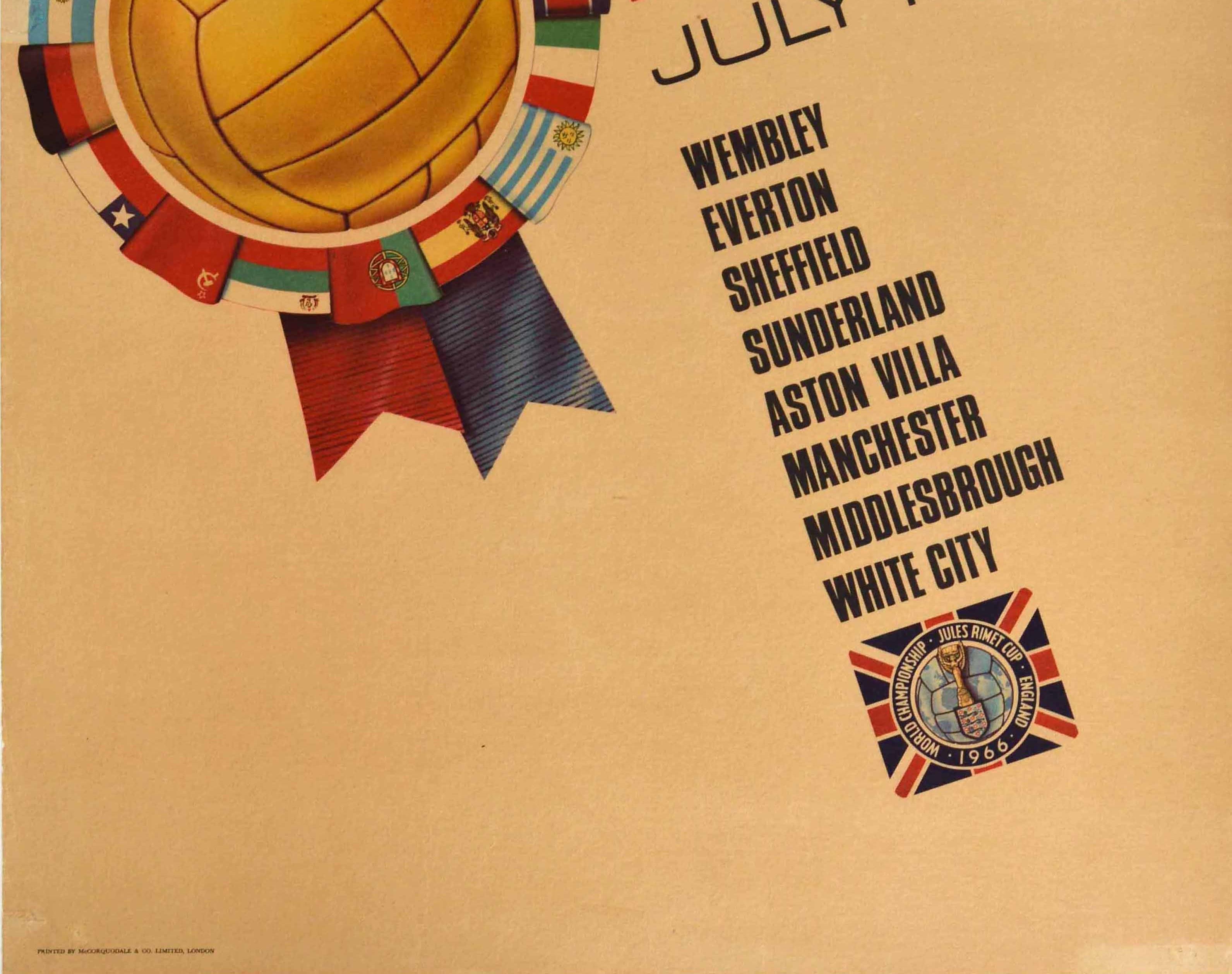 vintage world cup poster
