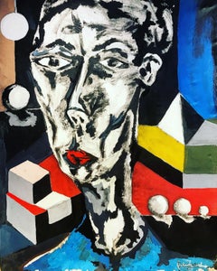 Ser Aquele Original abstract oil mixed media oil canvas abstract expressionist