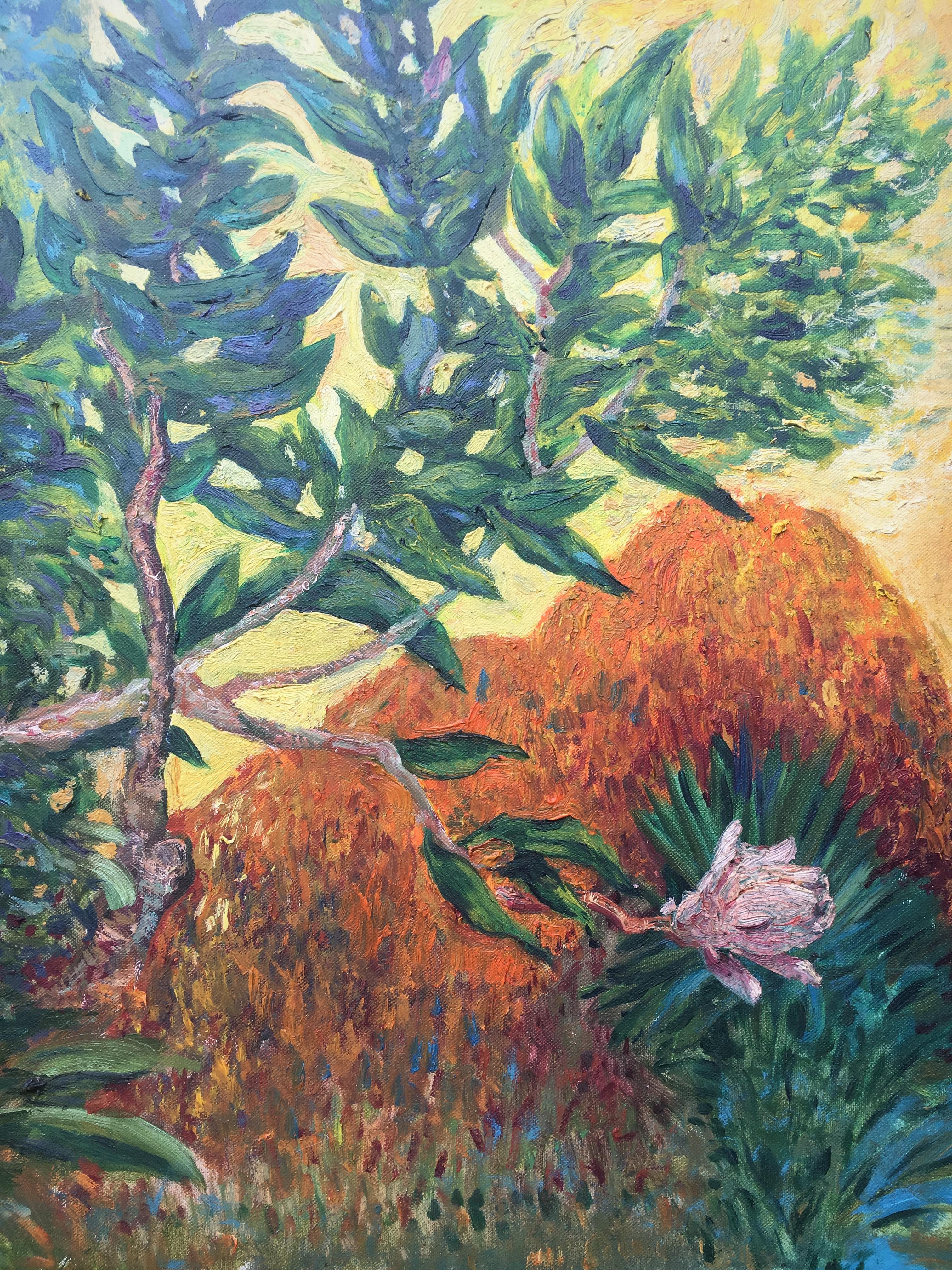 Magnolia - Oil painting on canvas  - Art by Ben Dennett