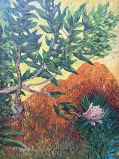 Magnolia - Oil painting on canvas 