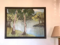 Landscape Canvas Oil Paint Personally signed by the artist 