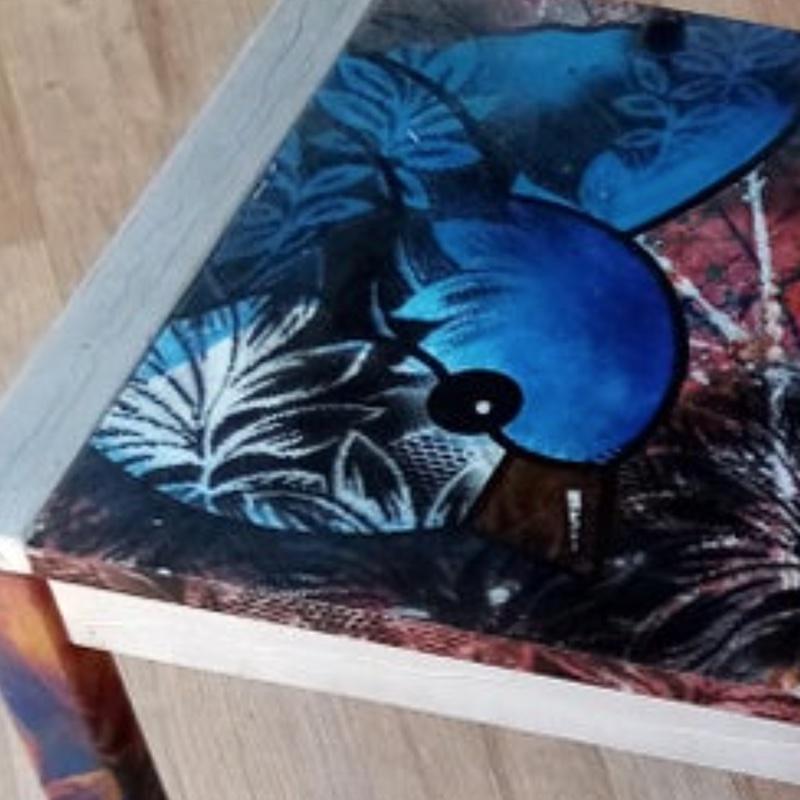 hand painted painted table ideas