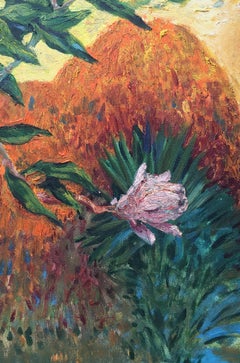 Magnolia - Oil painting on canvas
