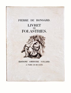 Livret de Folastries.  By Pierre de Ronsard. 1938