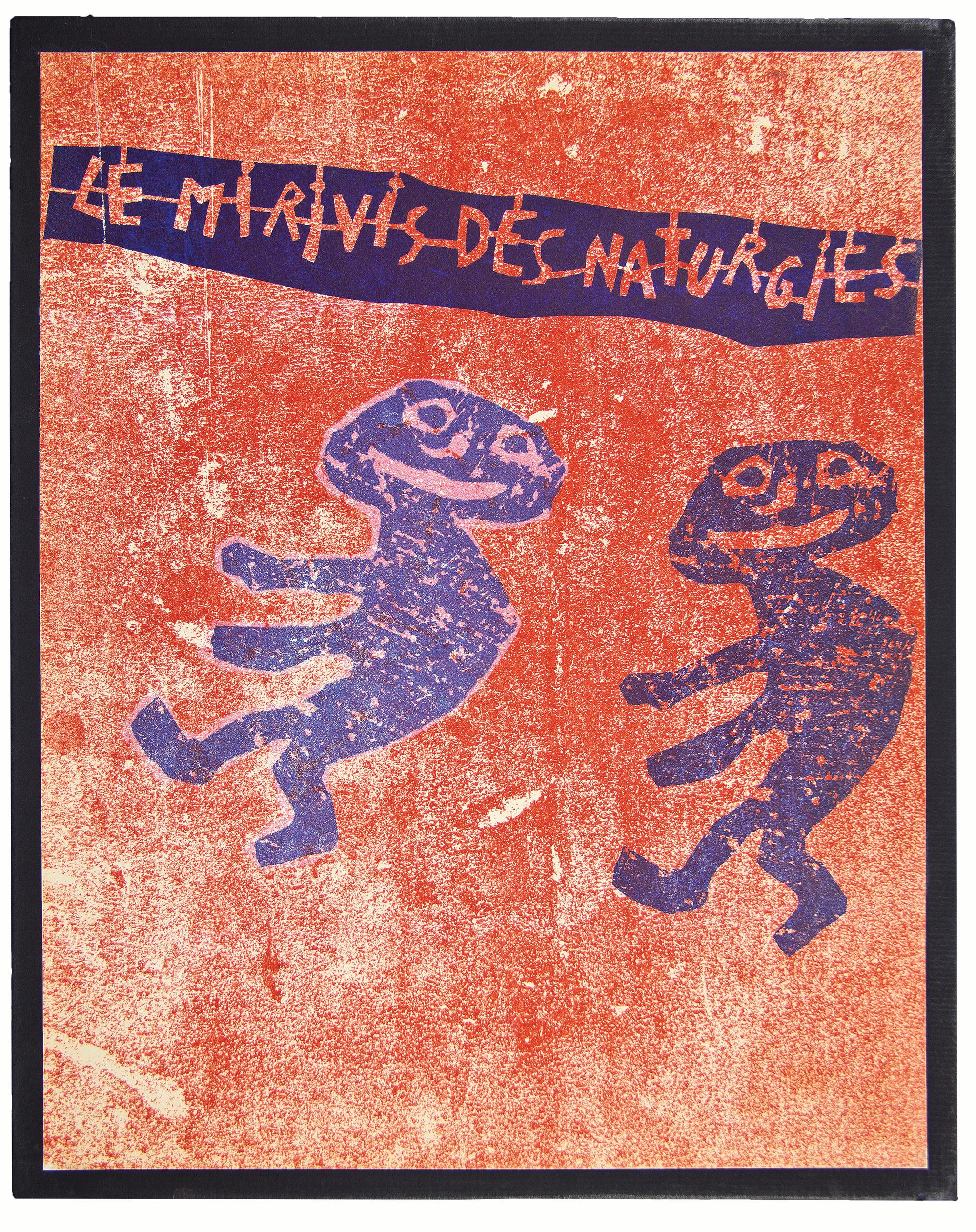 Le Mirivis des Naturgies. - Art by Jean Dubuffet