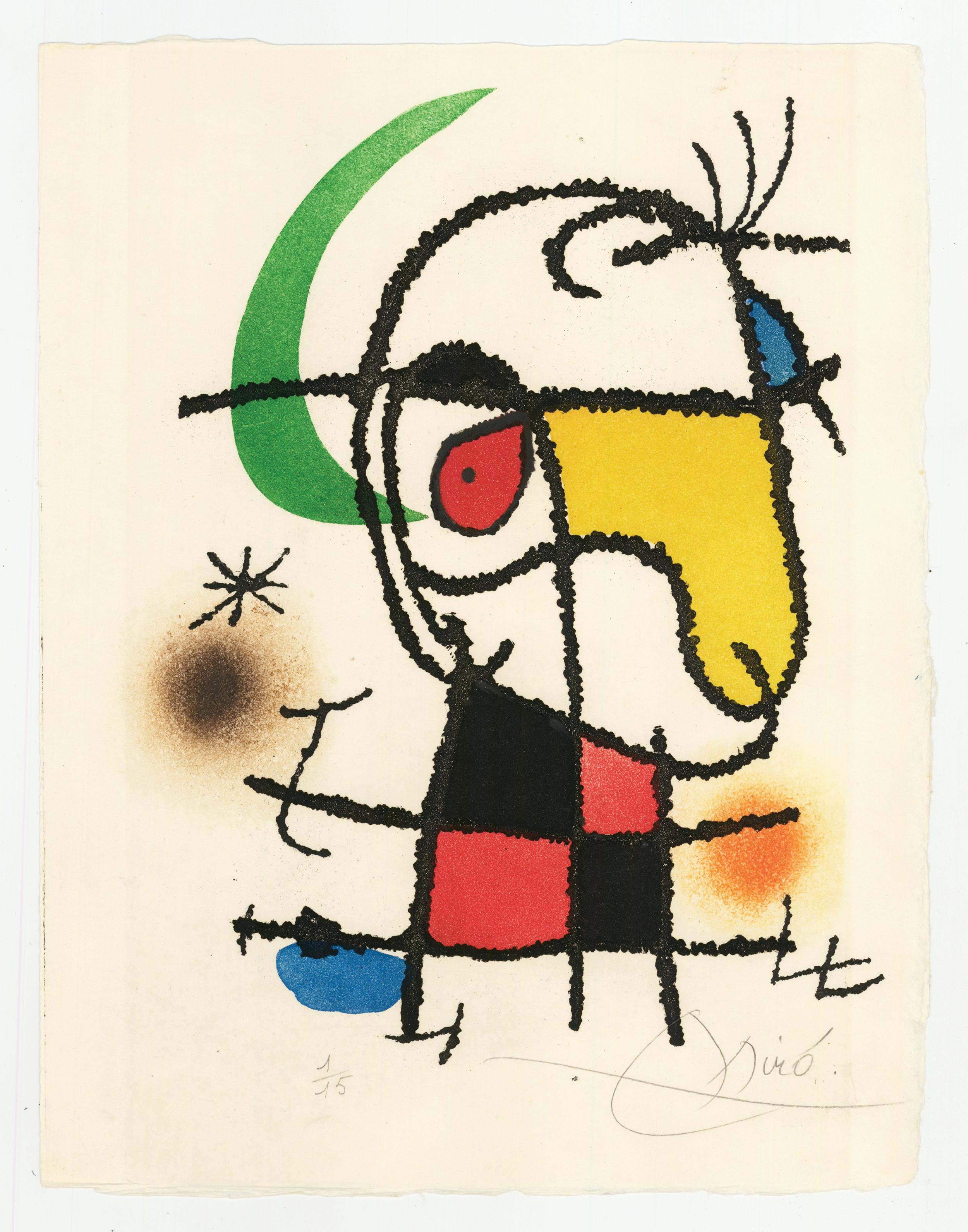Le Vent Parmi les Roseaux.  - Art by Joan Miró