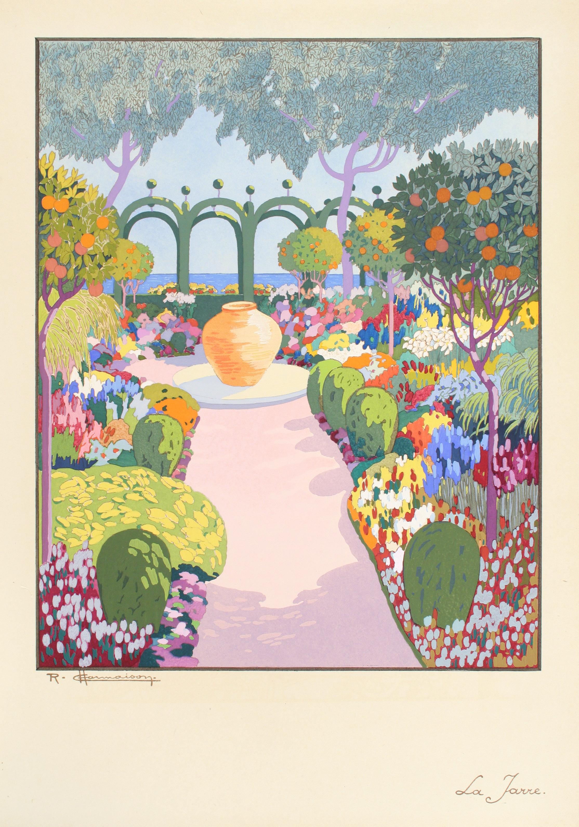 Les Jardins Précieux. - Art by CHARMAISON, Raymon