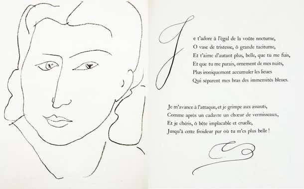 Henri Matisse - Les Fleurs Du Mal. By Charles Baudelaire. For Sale at ...