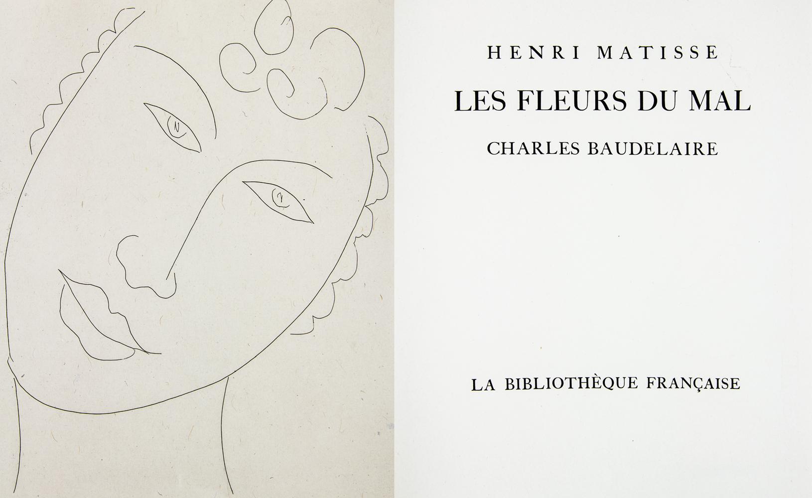Henri Matisse - Les Fleurs Du Mal. By Charles Baudelaire. For Sale at ...