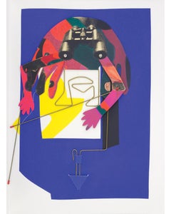 Anansi Company: a collection of thirteen hand-made wire and card rod-puppets...