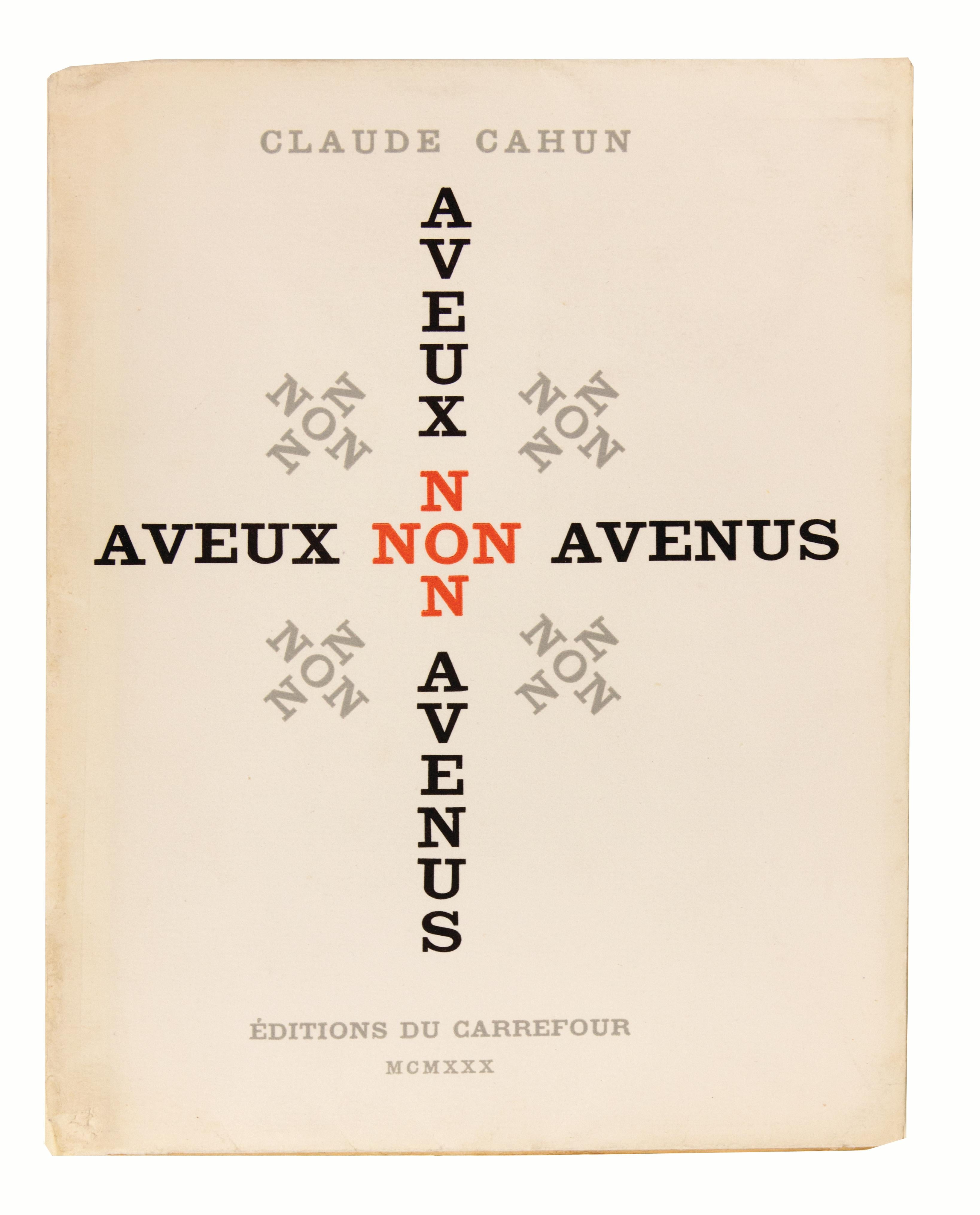Aveux Non Avenus.  - Surrealist Photograph by Claude Cahun