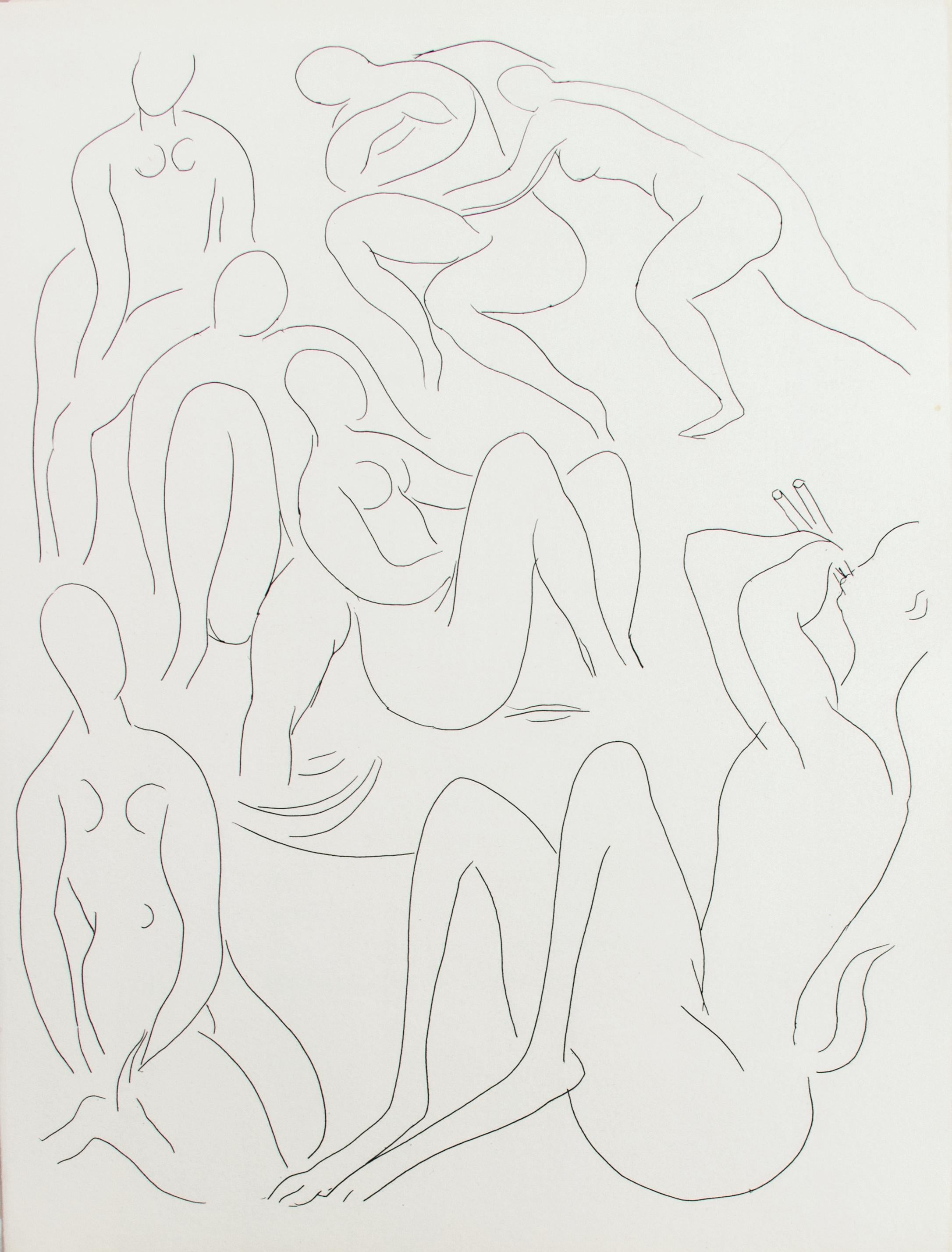 Poésies de Stéphane Mallarmé. - Art by Henri Matisse