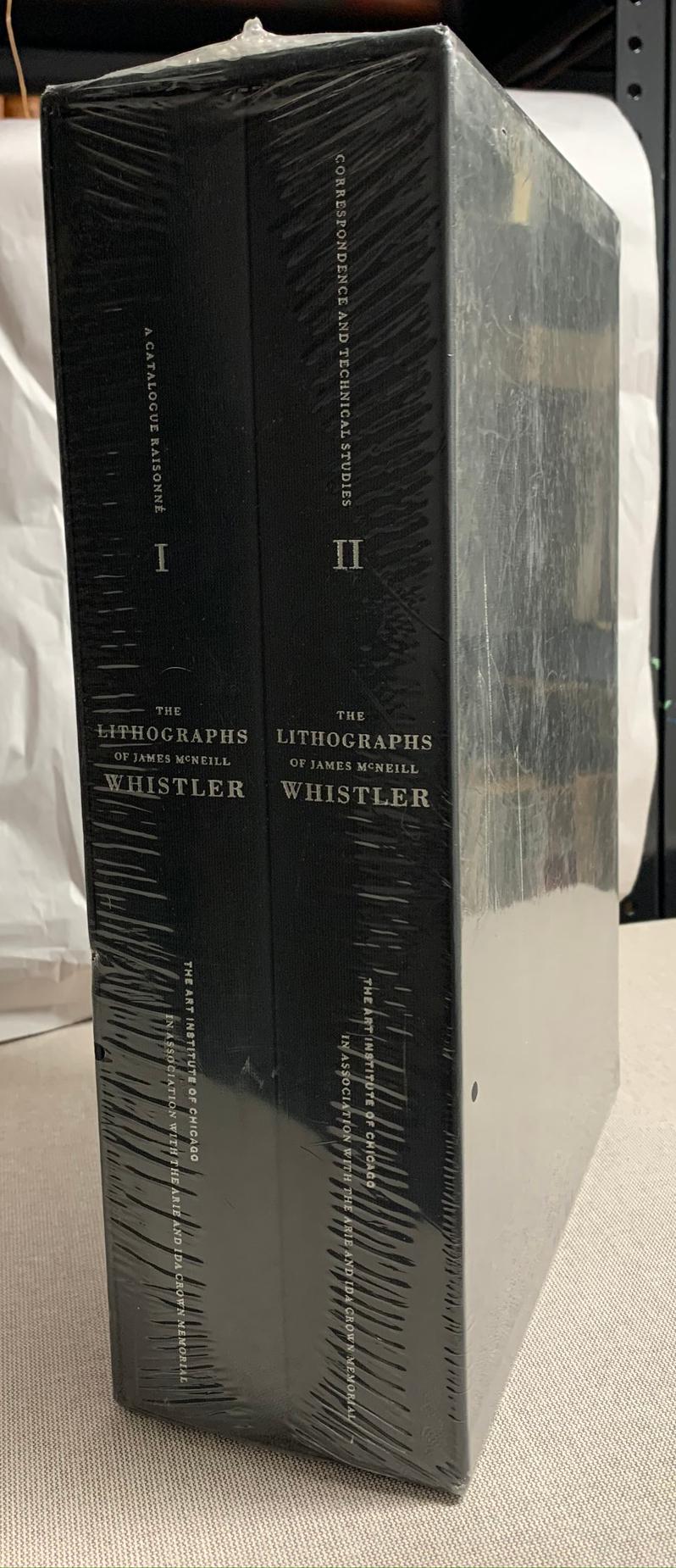 Stratis, Harriet K and Martha Tedeschi (editors).  The Lithographs of JAMES MCNEILL WHISTLER. Volume I: A Catalogue Raisonné. Volume II: Correspondence and Technical Studies. Contributions by numerous authors; volume I: 520 pp.; volume II: 472 pp.;