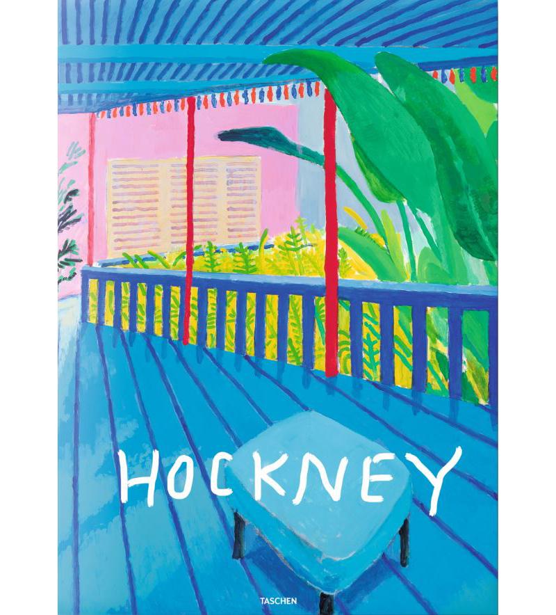 DAVID HOCKNEY: A Bigger Book.  - Art by David Hockney