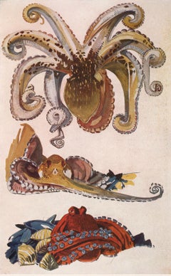 Antique Octopus Print