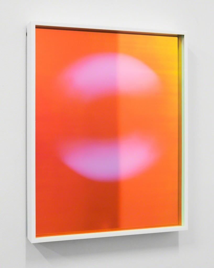 Circle Movement, 2015, Aaron Farley, Monochrome Print, Plexiglass, Aluminum For Sale 1