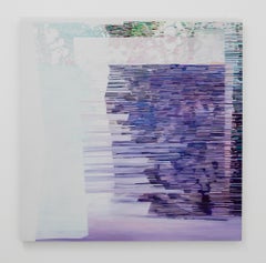 Purple Roleplay, 2018, Fabia Panjarian, Oil on linen, Abstract