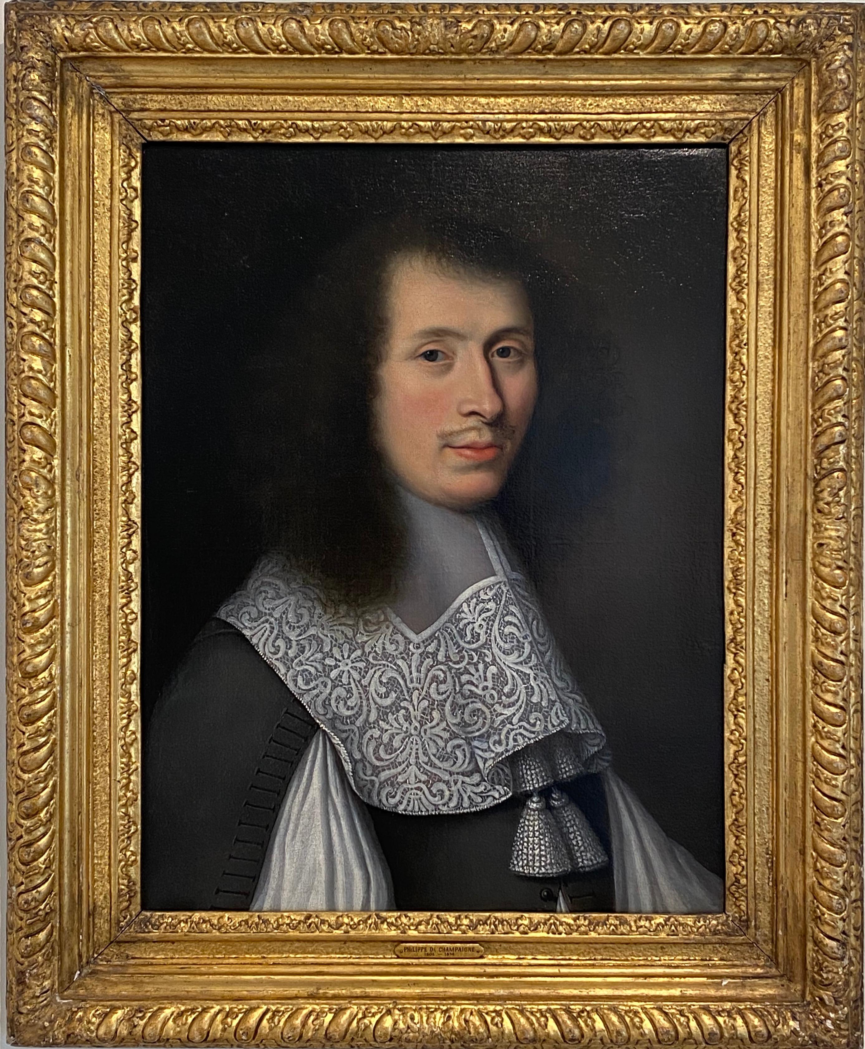Philippe de Champaigne Portrait Painting - Portrait of Nicolas Fouquet (1615-1680)
