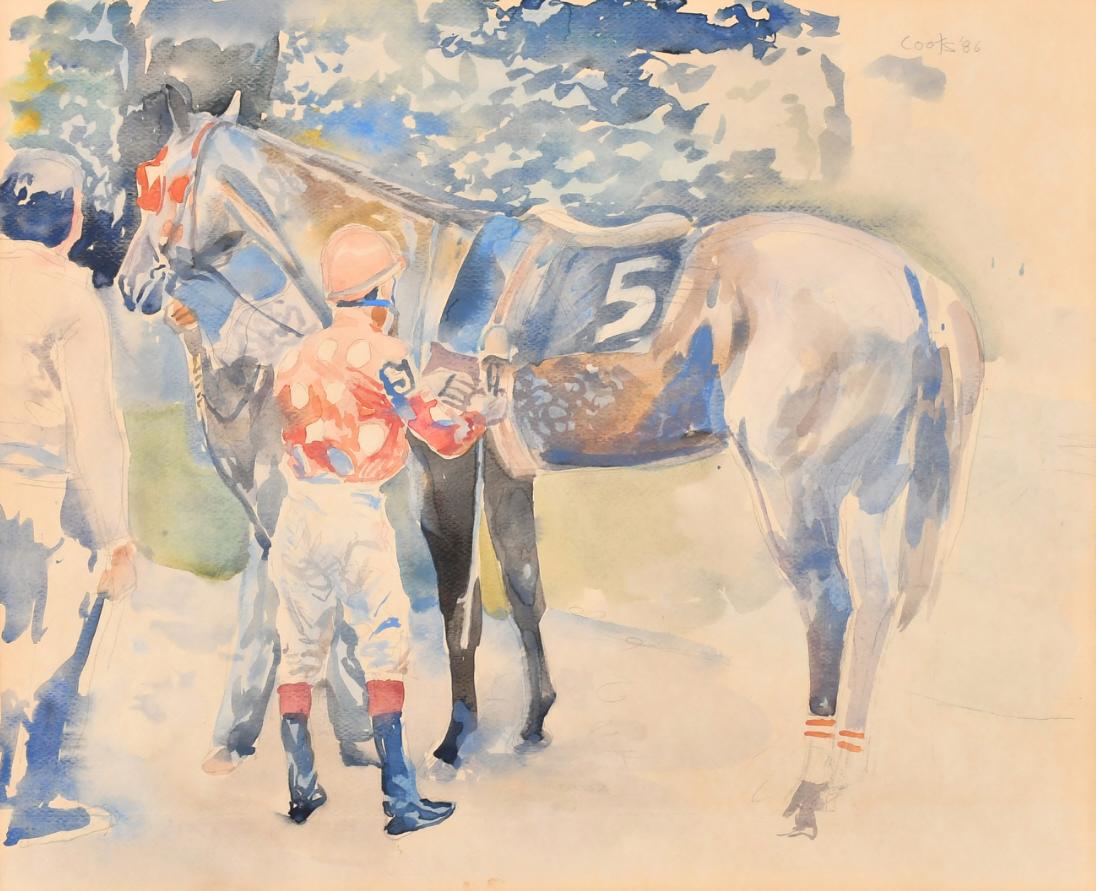 En selle, Up&Up - Moderne Art par Colin Coots