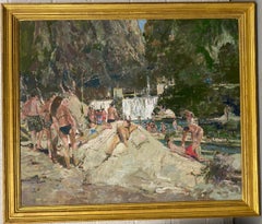 Water Falls at L'Agar, Spain by Tom Coates