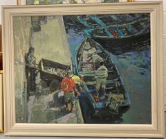 Unloading the catch, Essaouira, Morocco