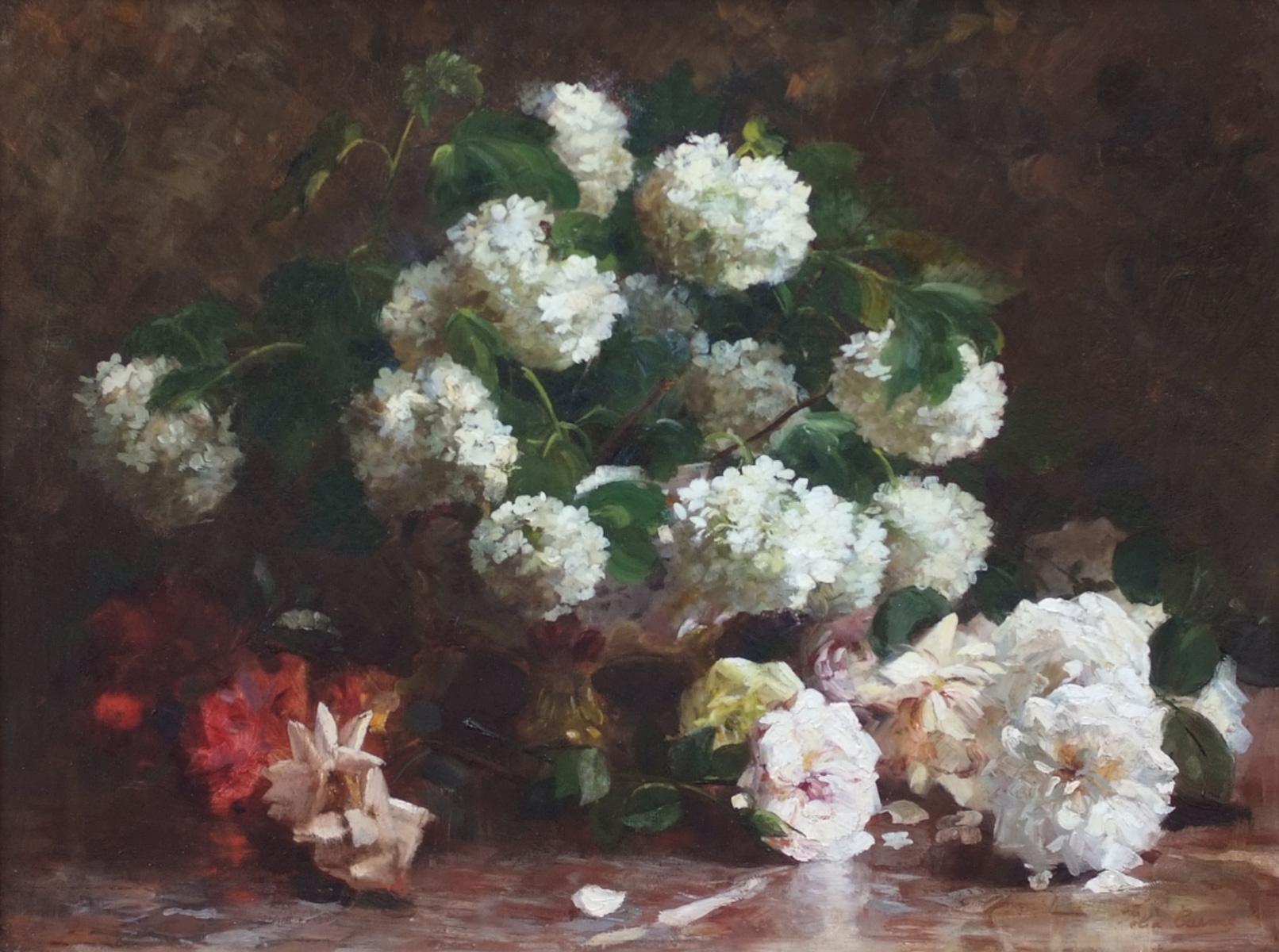 garden roses painting
