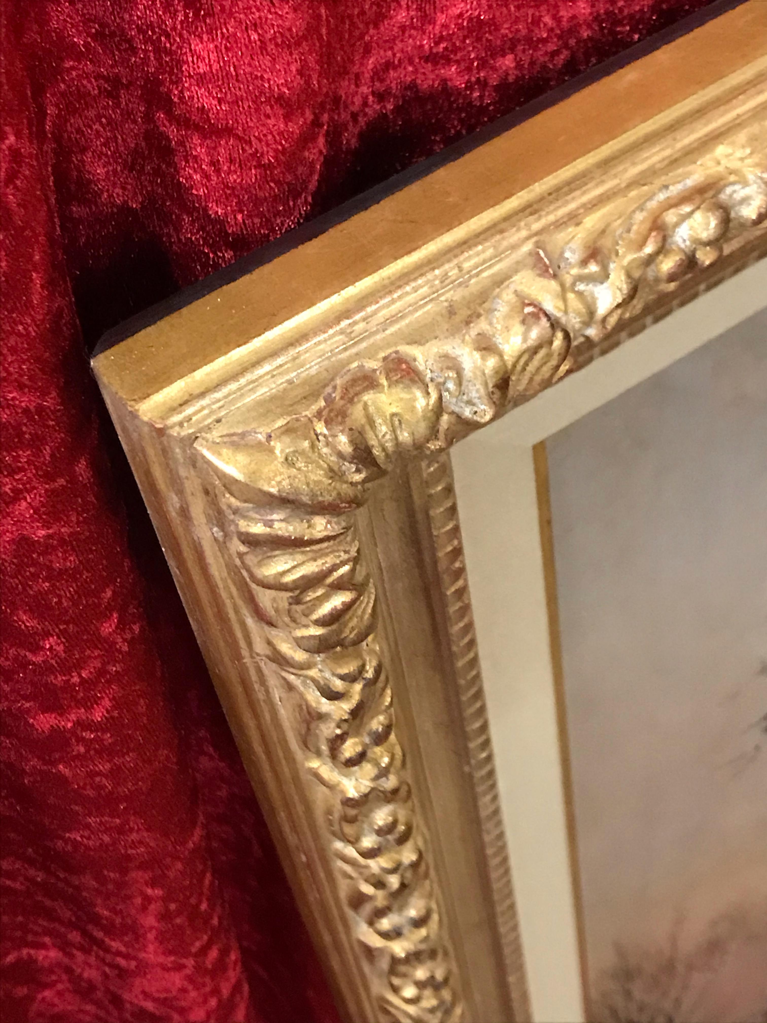 Le quattro stagioni - Quattro dipinti originali del XIX secolo in vendita 7