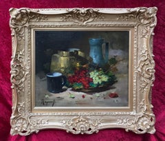 Still Life with Grappes Copper and Tin