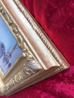 Damen in der Pariser Straße – Belle Epoque-Periode – Original Paar