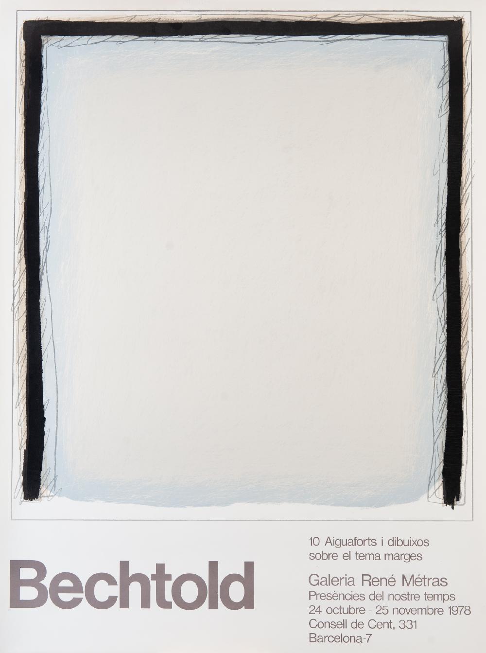 Poster d'epoca originale di Bechtold