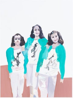 ' Identikit '  Huile sur toile