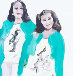 „ Identikit“ Öl auf Leinwand, Öl