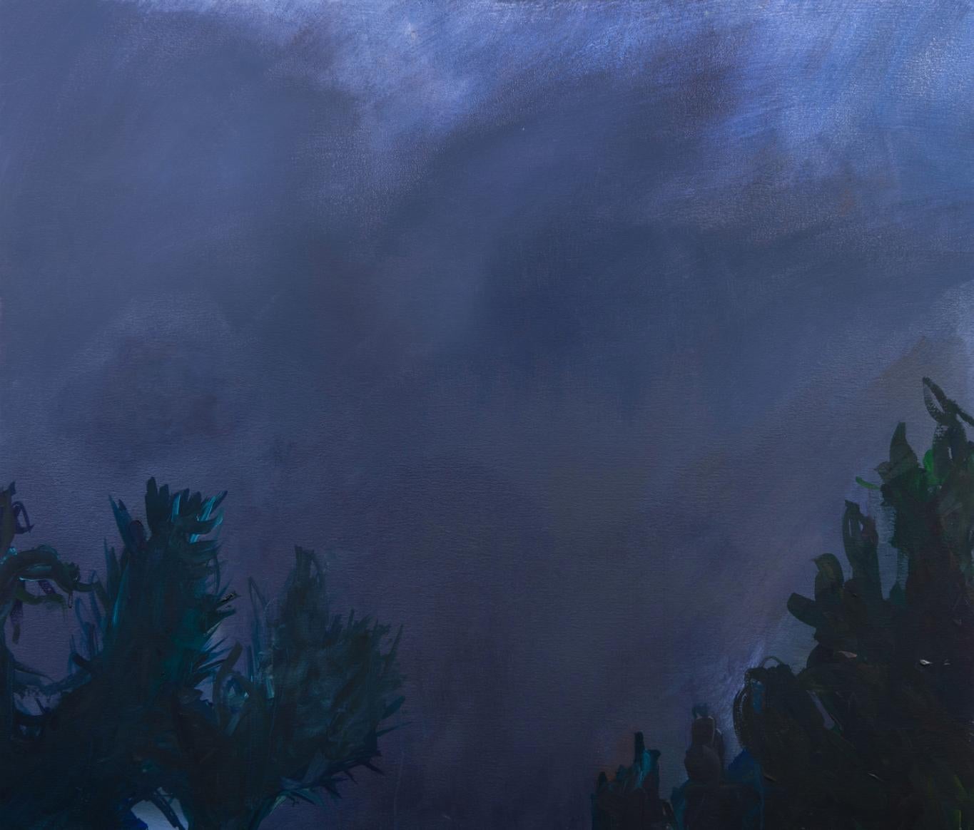 Figurative Painting Katherine Russell - « La Nuit » (la chair)  Huile sur toile 