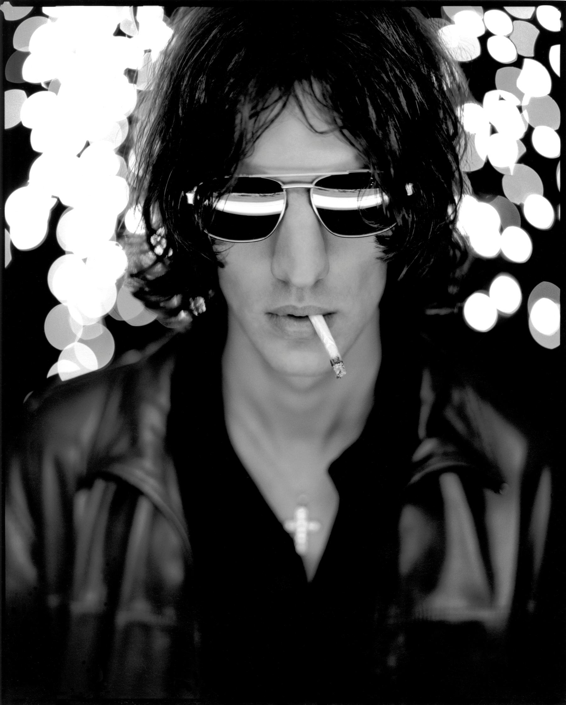 Kevin Westenberg Black and White Photograph - Portrait of Richard Ashcroft The Verve - signed Limited Edition Oversize print
