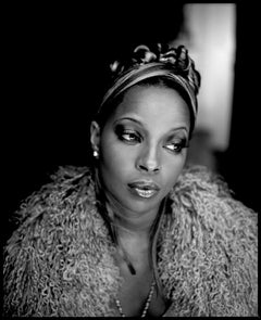 Mary J Blige  - Impression surdimensionnée signée, édition limitée