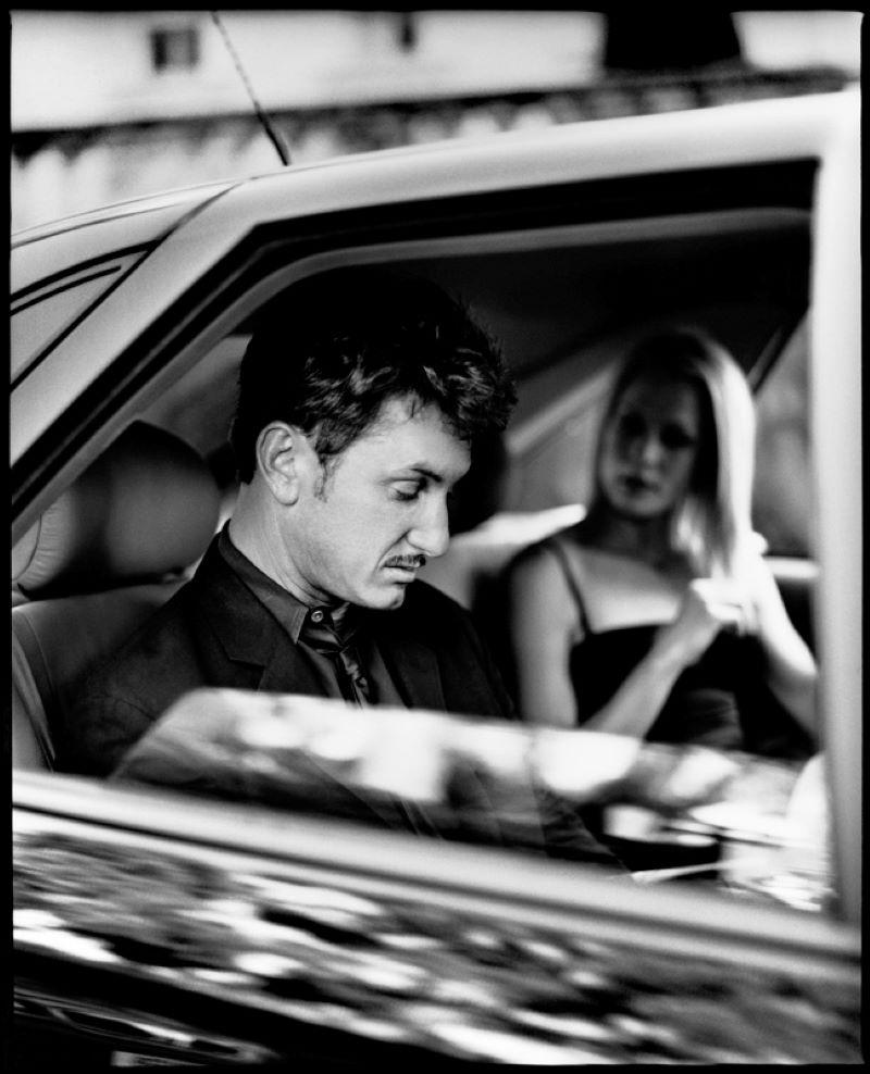 Kevin Westenberg Black and White Photograph - Sean Penn - Signed Limited Edition Oversized Print (2001)