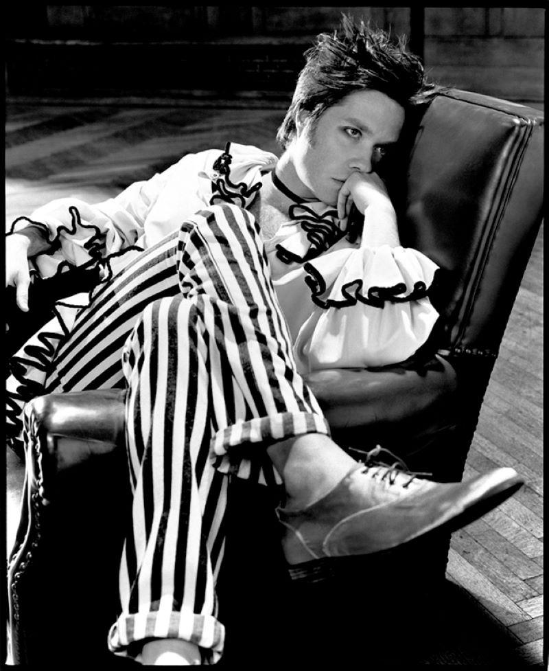 Black and White Photograph Kevin Westenberg - Rufus Wainwright - Impression en édition limitée signée (2010)