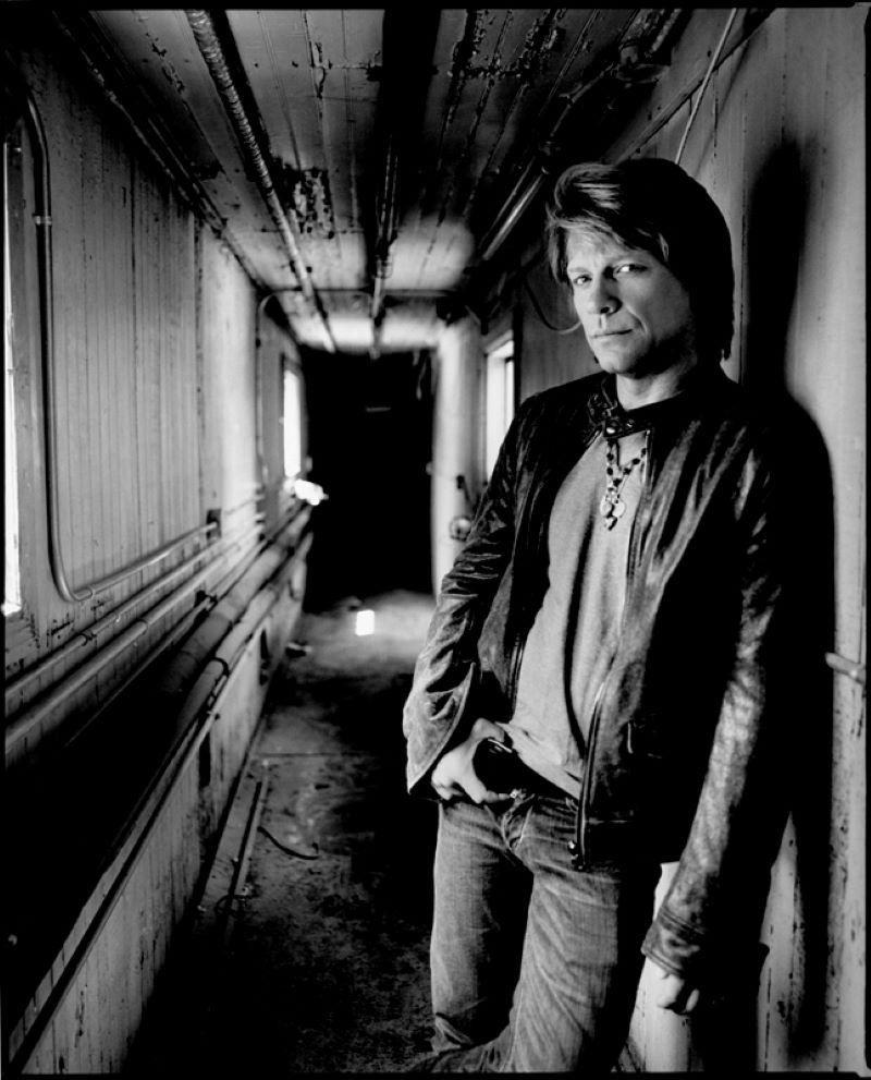 Kevin Westenberg Portrait Photograph - Jon Bon Jovi - Signed Limited Edition Oversized Print (2010) 